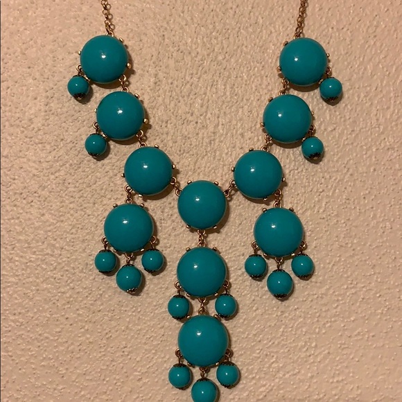 Turquoise bubble necklace - Picture 3 of 5